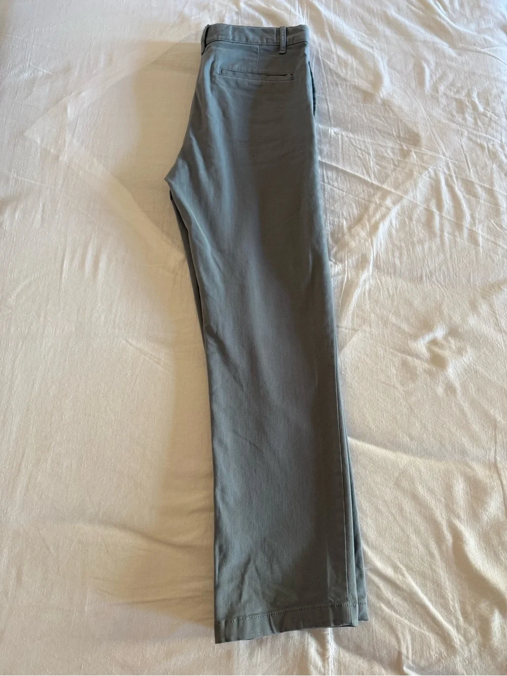 The Childrens Place Boys Gray Stretch Chino Pants Uniform Trousers Size 12